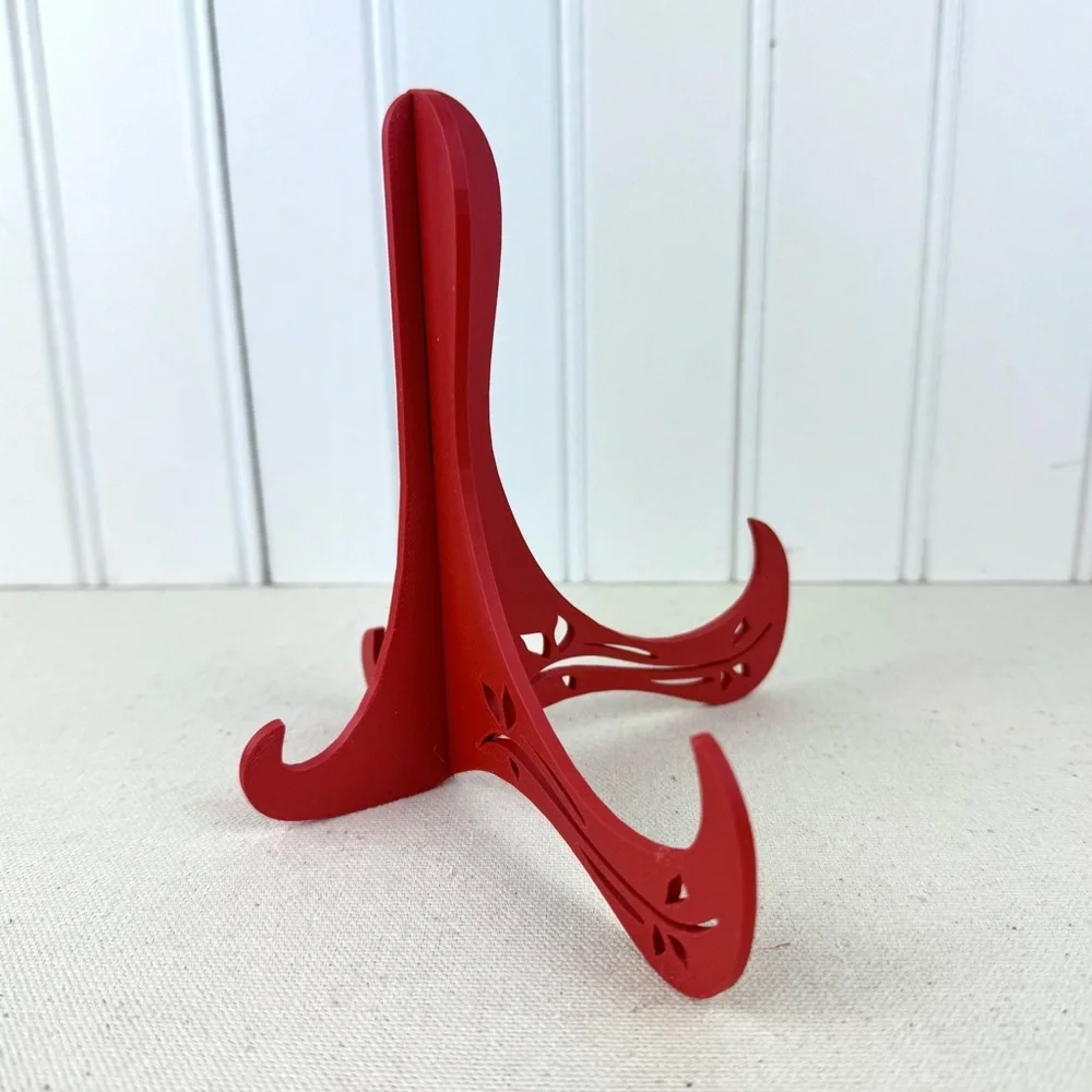 Small Easel, Small Sign Display, Phone Stand, Interlocking Easel, 2 Piece